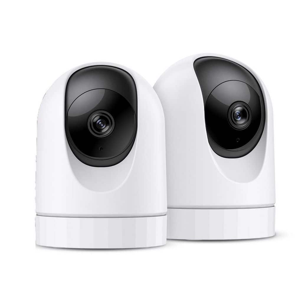 2K Indoor Security Camera with 360° View, Night Vision, 2-Way Audio, SD Card Storage, 2. 4G WiFi, Siren, 24/7 Recording price history on PriceWatchPro
