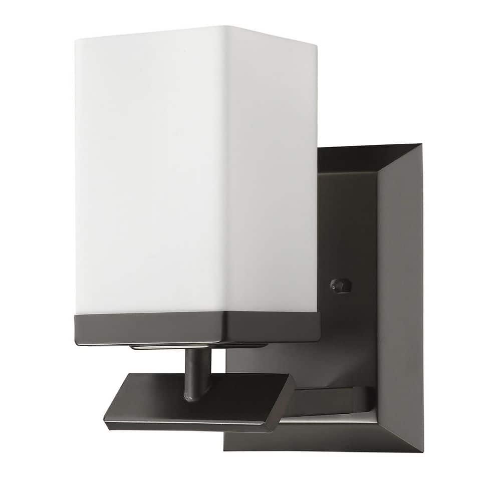 7.75 in. White Indoor Hardwired Sconce with No Bulbs Included price history on PriceWatchPro