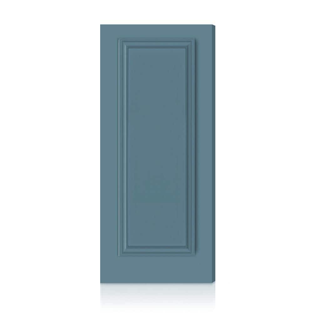Palazzo 1 Panel 24 in. x 92 in. Dignity Blue Hollow Core Composite Interior Door Slab price history on PriceWatchPro
