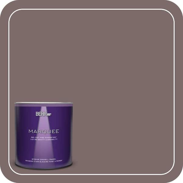 BEHR MARQUEE 1 qt. Home Decorators Collection #HDC-NT-26 Muscatel Eggshell Enamel Interior Paint & Primer