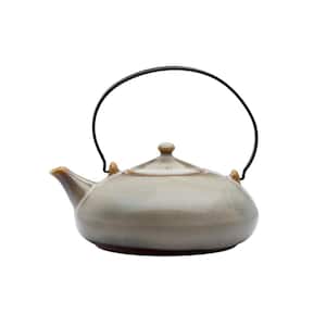2-Cup Sama Porcelain Tea Pots with Metal Handles 14 oz. (Set of 12)