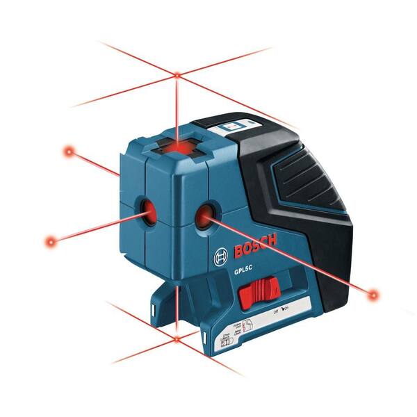 Bosch 5 Beam Point and Line Laser Level