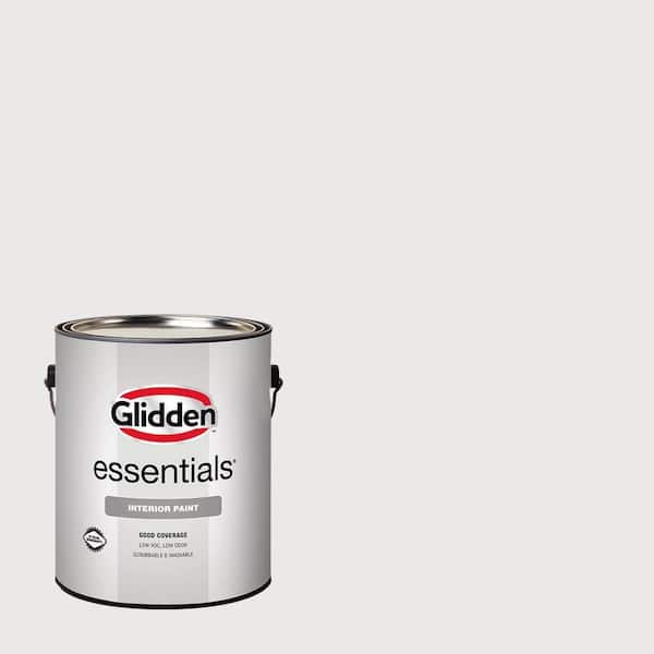 Glidden Essentials 1 gal. PPG1014-1 Glacial Ice Eggshell Interior Paint