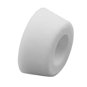 White Rubber, Anti-Slam Protective Bumpers (4-pack)
