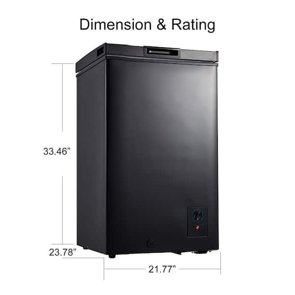 Black+Decker 3.5 Cubic-Foot Chest Freezer, Free Shipping