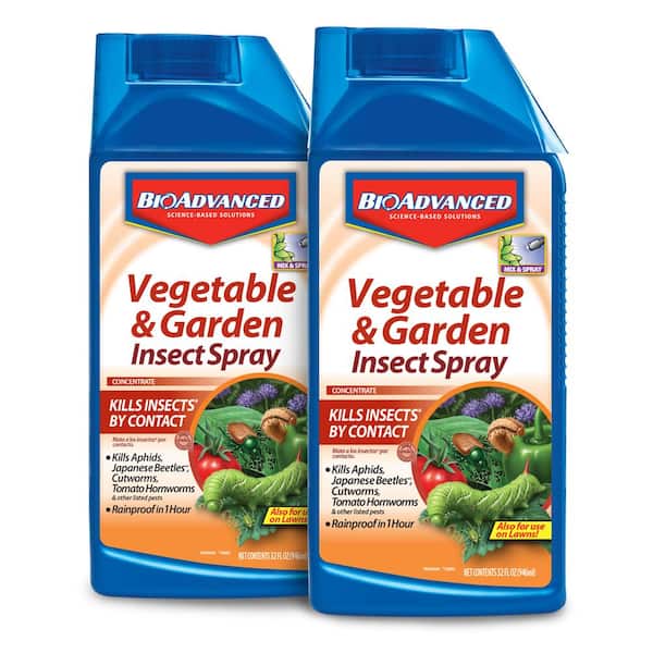32 oz. Concentrate Vegetable and Garden Insect Killer Spray (2-Pack)