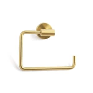 Arrondi Towel Ring in Brushed Bronze/Golden Champagne