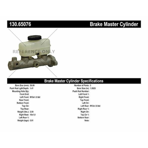 Centric Parts Brake Master Cylinder