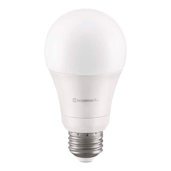 60-Watt Equivalent A19 Dimmable Motion Sensor LED Light Bulb with Selectable Color Temperature (1-Pack)