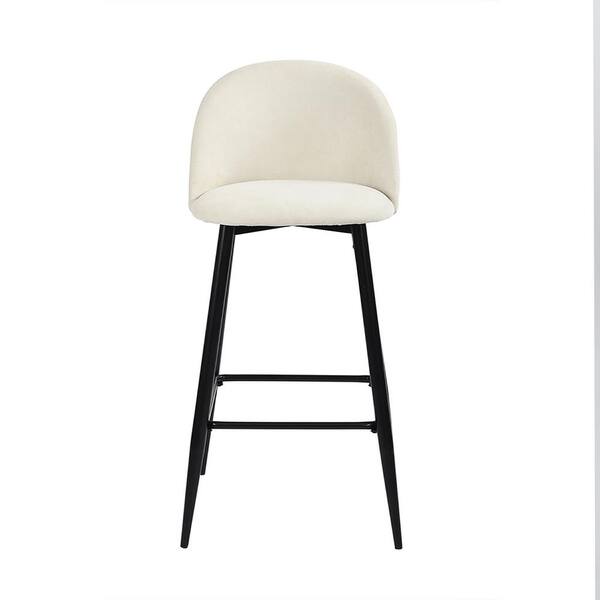 Stool with best sale black legs