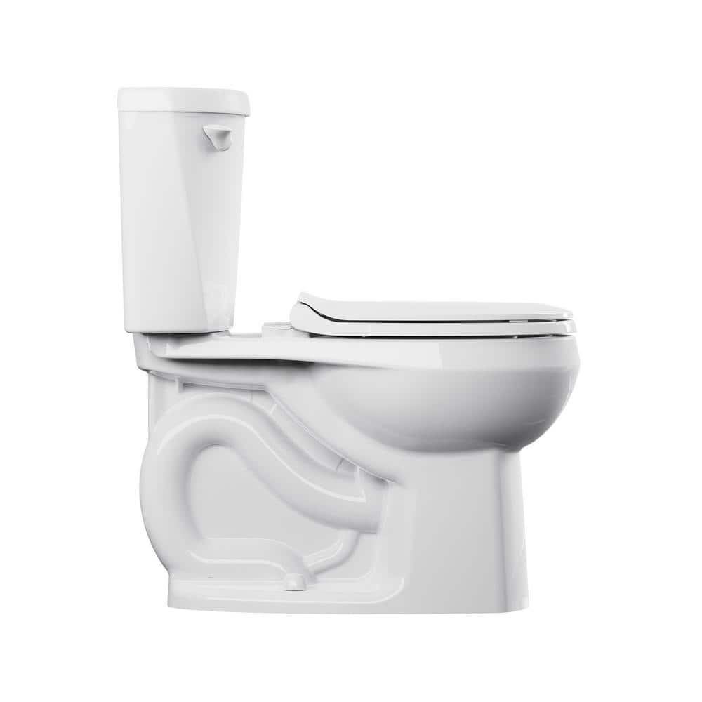 Colony 3 White Round Front Two-Piece Toilet