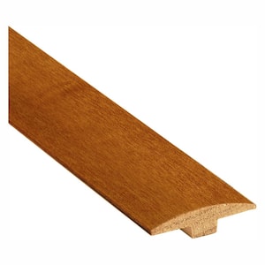 Natural Chickory Walnut 1/4 in. Thick x 2 in. Wide x 78 in. Length T-Molding