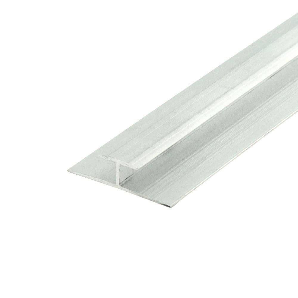 0.370 in. D x 1.25 in. W x 72 in. L Unfinished Mill Metal Aluminum H Channel Moulding Fits 1/4 in. Boards (10-PACK) price history on PriceWatchPro