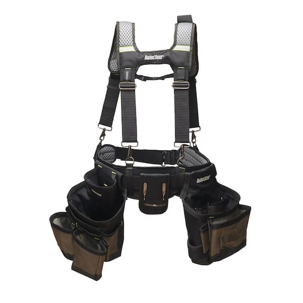 BUCKET BOSS 2 Bag Professional High Visibility Contractor's Suspension ...