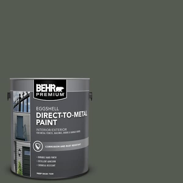 1 gal. #N410-7 North Woods Eggshell Direct to Metal Interior/Exterior Paint