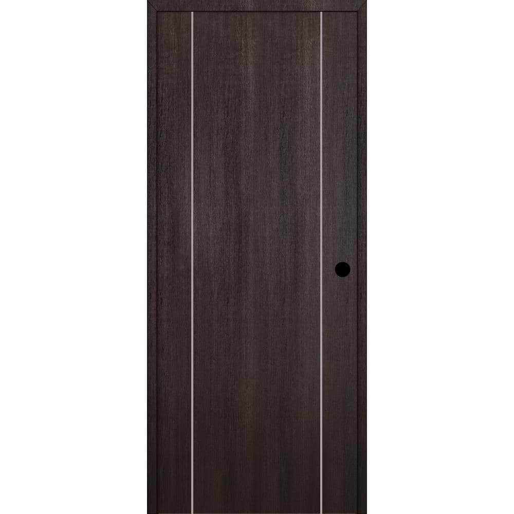 Optima 2U DIY-Friendly 28 in. x 96 in. Left-Hand Solid Core Veralinga Oak Composite Single Prehung Interior Door price history on PriceWatchPro