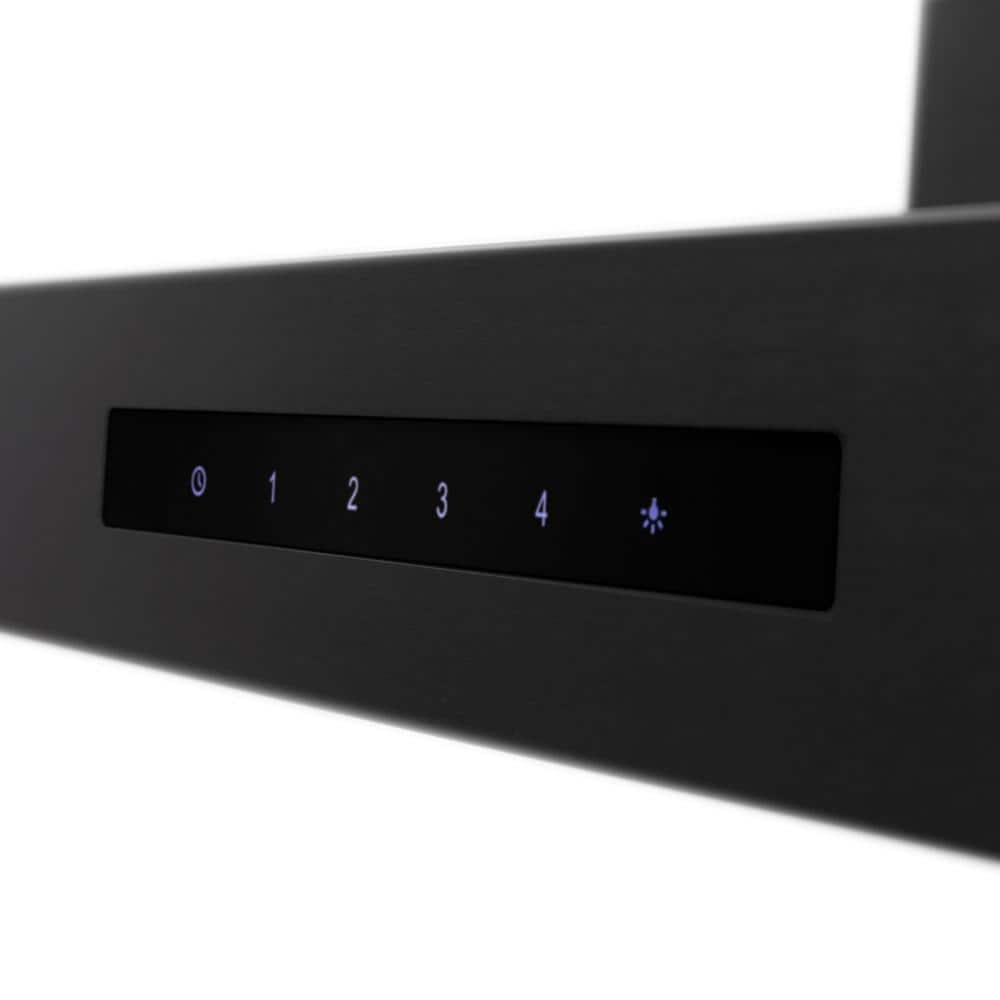 ZLINE 30 in. Convertible Vent Wall Mount Range Hood in Stainless Steel W/ Crown Molding (KECRN-30)