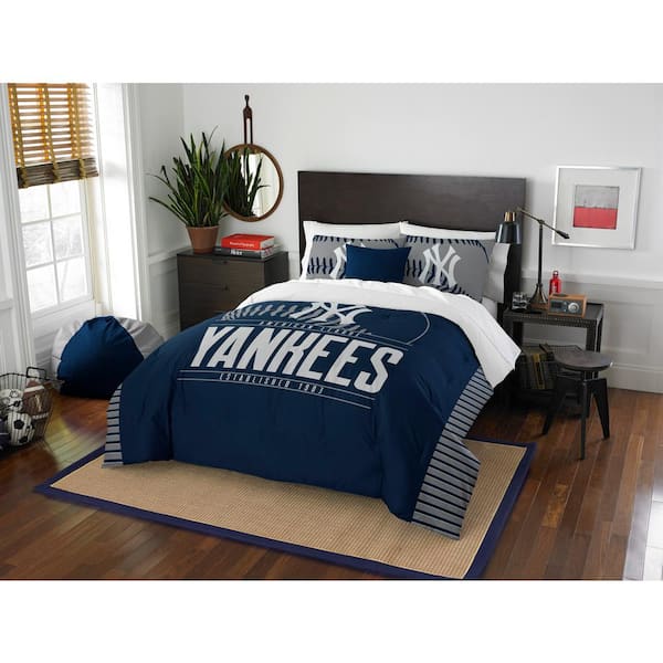 THE NORTHWEST GROUP Yankees 3-Piece Multicolored Full Comforter Set