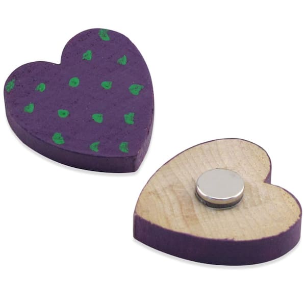 Irish Heart Magnets S/4