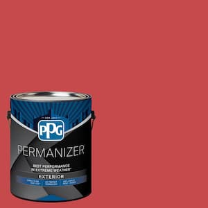 1 gal. PPG1188-7 Burnt Red Semi-Gloss Exterior Paint