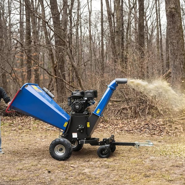 OUPES 6 in. 15 HP 420 cc Gas Powered Ducar Engine Wood Chipper