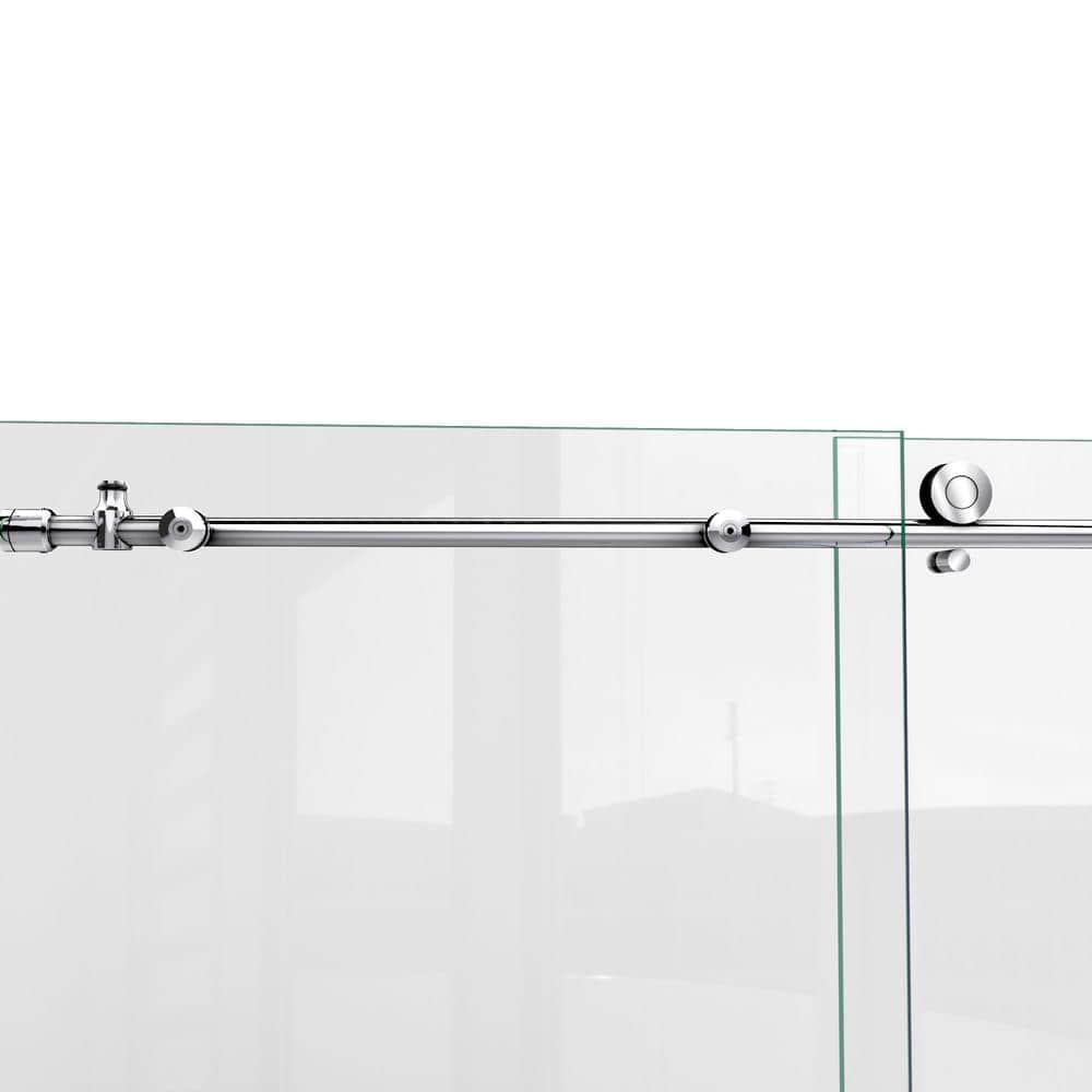 Enigma-X Frameless 72" Clear Glass Sliding Shower Door