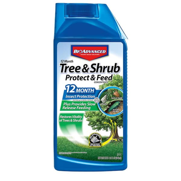BIOADVANCED 32 oz. Concentrate Tree and Shrub Protect and Feed
