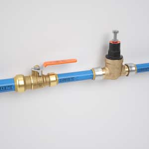 1 in. x 3/4 in. Push-to-Connect Reducing Brass Ball Valve