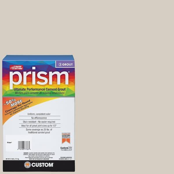 Custom Building Products Prism #545 Bleached Wood 17 lb. Ultimate Performance Grout