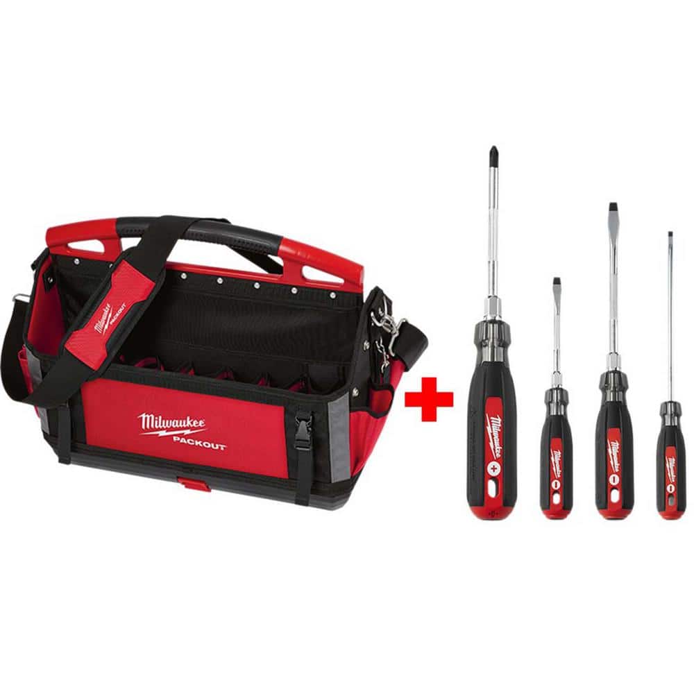 Reviews for Milwaukee 20 in. PACKOUT Tote with Screwdriver Cushion Grip