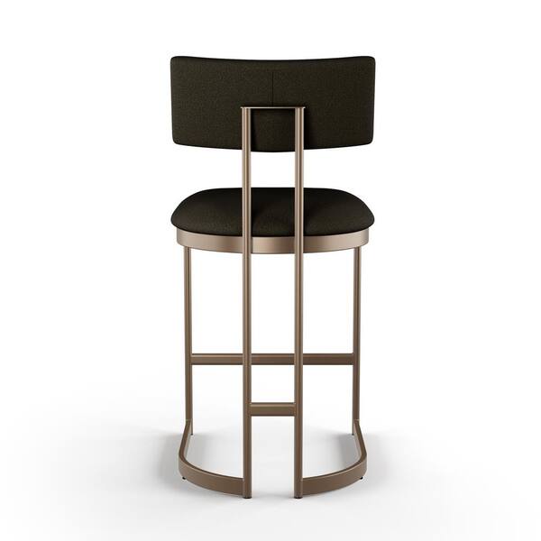Amisco Lucio 30 in. H Pale and Dark Brown Polyurethane