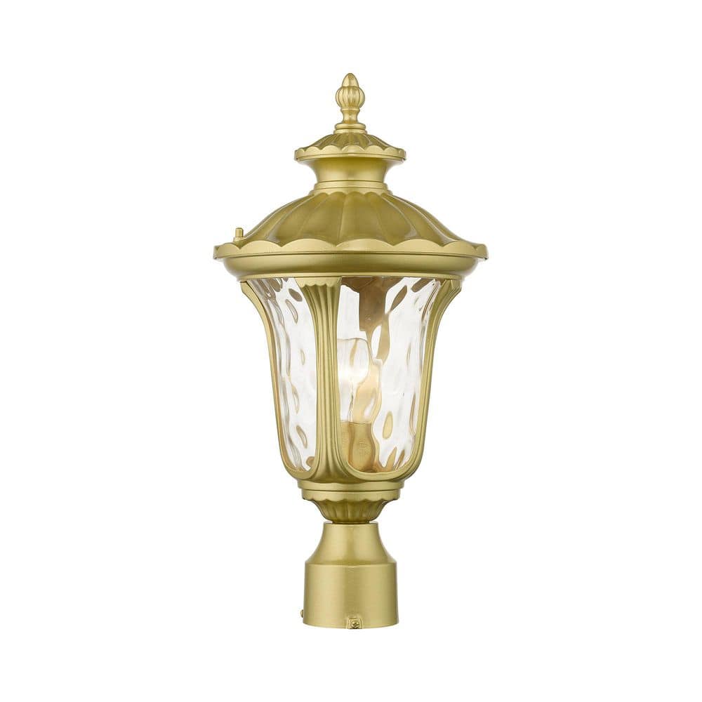 Whitingham 1-Light Soft Gold Cast Aluminum Outdoor Water Proof Post Light Top with No Bulbs Included price history on PriceWatchPro