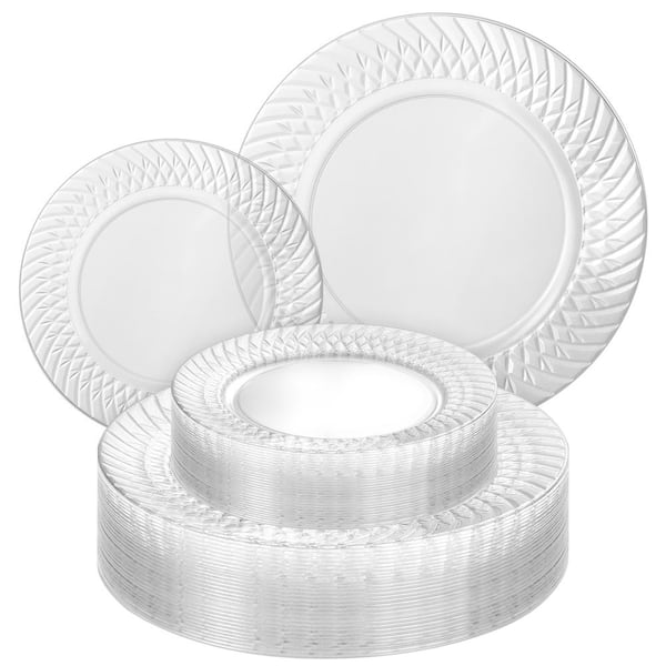 Heavy Duty Compostable Plates  10 Inch Disposable Plates Made From Ec