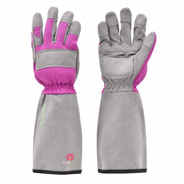G & F Products Medium Pink Reinforced Palm/Palm Pad Leather