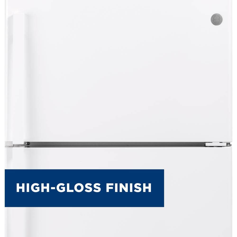 White 21.9 Cu. Ft. Energy Star Top Freezer Refrigerator