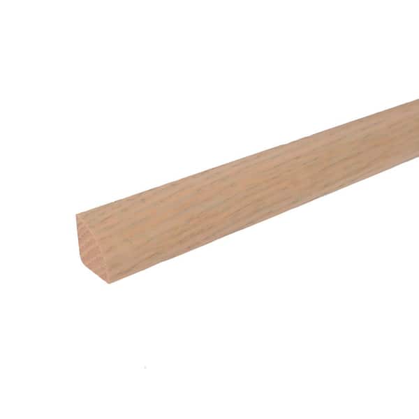 ROPPE Quarter Round Matte Coastal 0.75 in. T x 0.75 in. W x 78 in. L Hardwood Trim