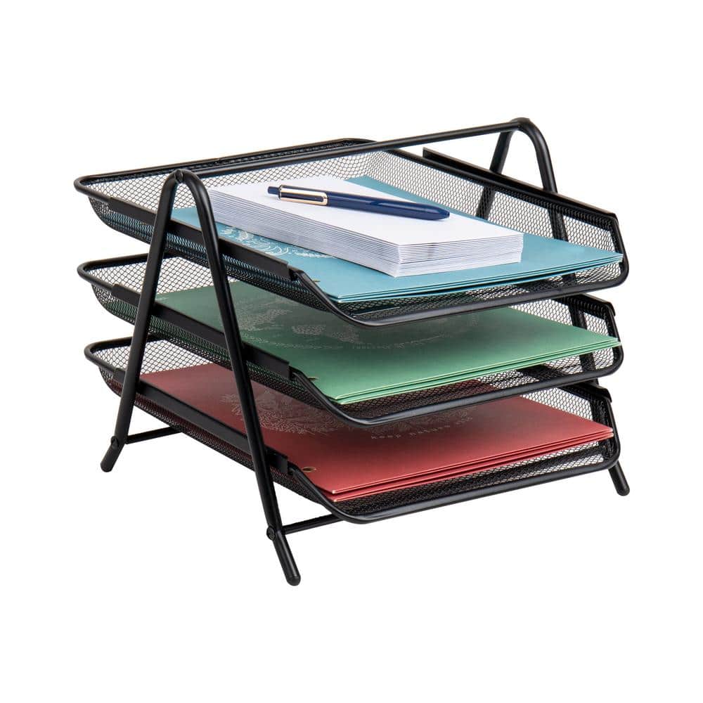 Pipishell Desk Organizer Mesh Desktop Office Supplies Multi-functional  Caddy Pen Holder Stationery with 8 Compartments and 1 Drawer for Home,  School