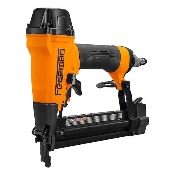 2nd Generation Pneumatic 18-Gauge 1-5/8 in. Narrow Crown Stapler with Metal Belt Hook and 1/4 in. NPT Air Connector