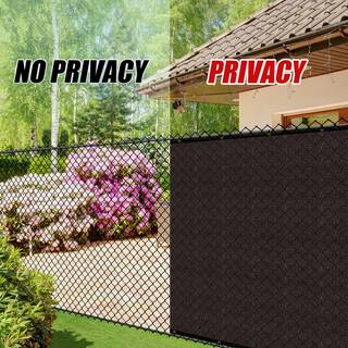 Tnfeeon Schermo Per Privacy Da Balcone 3x9.8ft – Copertura Per Recinzione In HDPE Con Protezione UV, Include 25 Fascette – Ideale Per Giardino, Terrazza E Patio (Grigio)