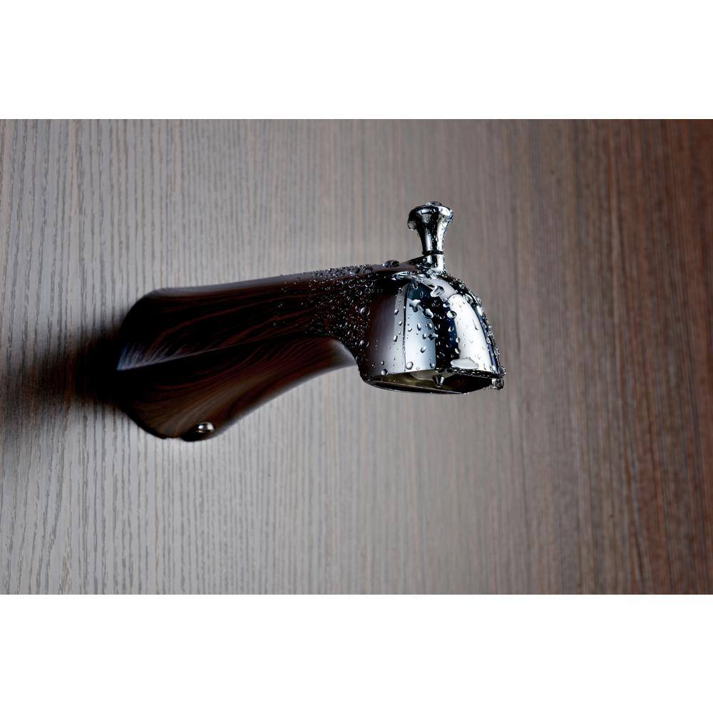 Polished Chrome Wall Mounted Rain Showerhead and Faucet Set