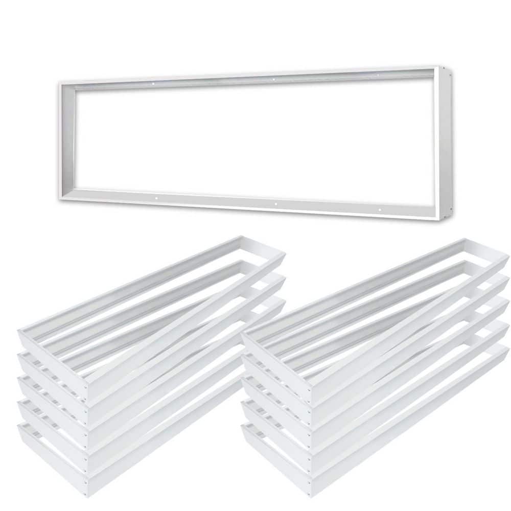 10-PACK Surface Mount Kit for 2 ft. x 2 ft. Back Lit Panel Light price history on PriceWatchPro