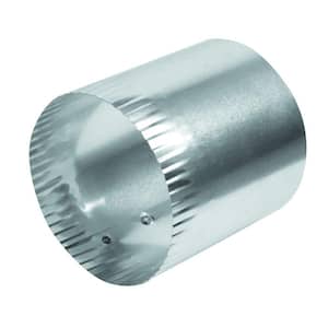 4 in x 4 in Solid Aluminum Duct Connector