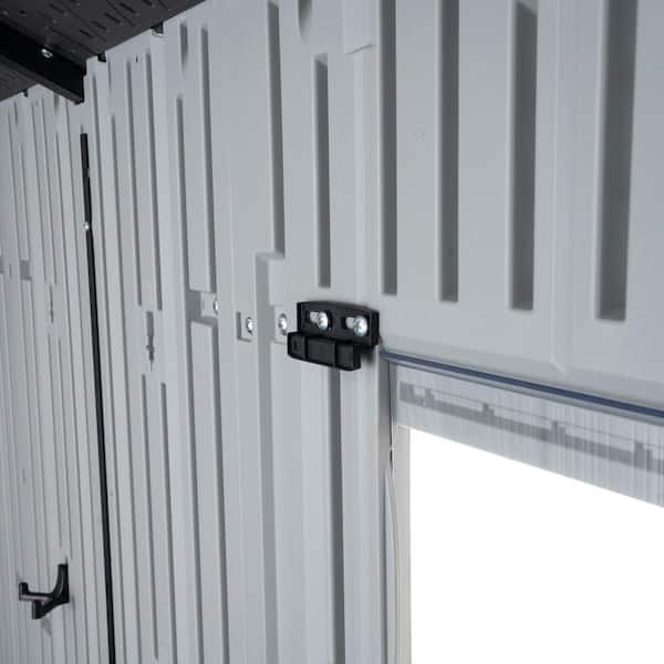 Lifetime 8 ft. W x 20 ft. D Outdoor Resin Storage Shed (160