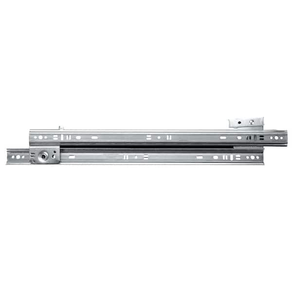 Knape & Vogt 1300 Series 28 in. Zinc Drawer Slide 1Pair (2 Pieces