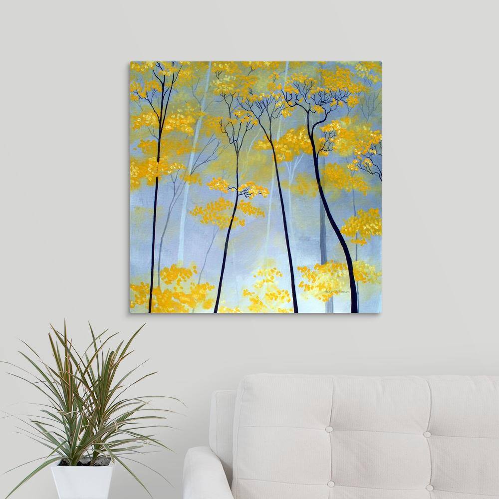 Golden Tops by Herb Dickinson Canvas Wall Art price history on PriceWatchPro