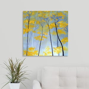"Golden Tops" by Herb Dickinson Canvas Wall Art