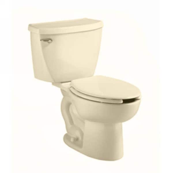 American Standard Cadet Right Height Pressure-Assisted 2-piece 1.6 GPF Single Flush Elongated Toilet in Bone