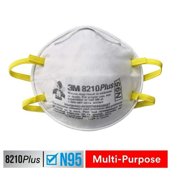 3M Disposable Plus Performance Sanding and Fiberglass Respirator (40 Each/Pack)