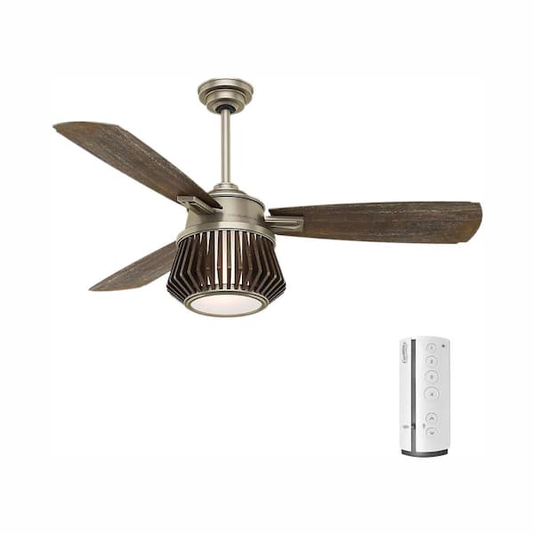 Casablanca Glen Arbor 56 in. LED Indoor Metallic Birch Ceiling Fan