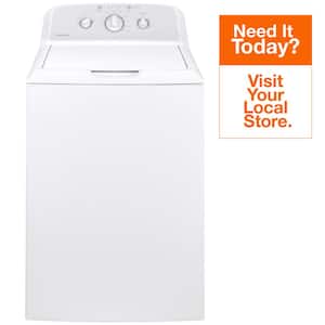 3.8 cu. ft. White Top Load Washer with Agitator